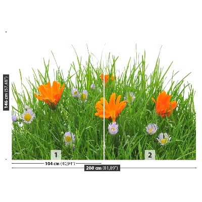 Mural de parede flores de páscoa