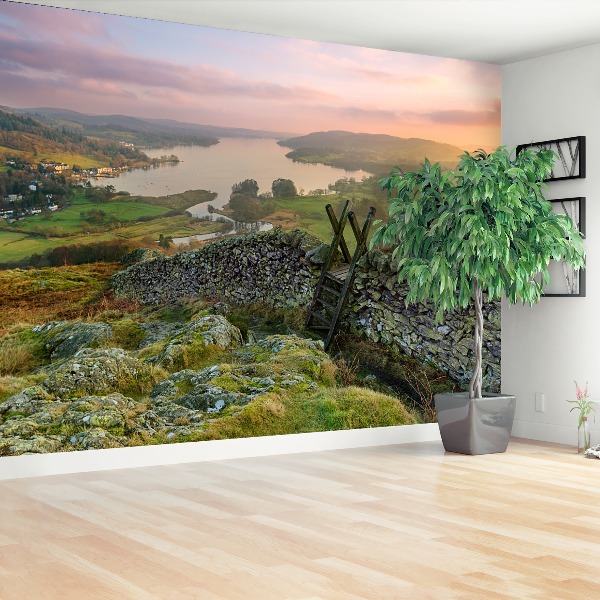 Mural de parede Muro de pedra