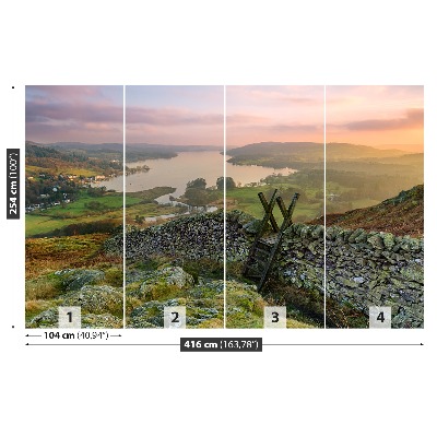 Mural de parede Muro de pedra