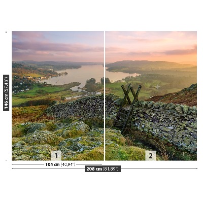 Mural de parede Muro de pedra