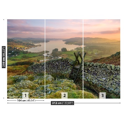 Mural de parede Muro de pedra