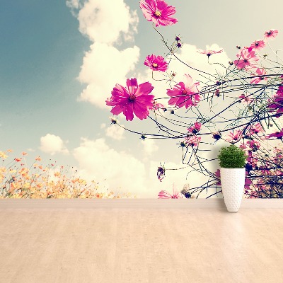 Mural de parede Flores cosmos