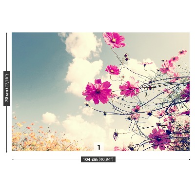 Mural de parede Flores cosmos