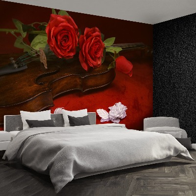 Mural de parede Rosas de Violino