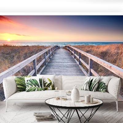 Papel de parede Caminho de madeira