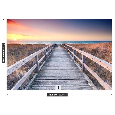 Papel de parede Caminho de madeira