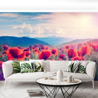 Mural de parede Flores de papoula
