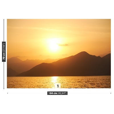 Mural de parede Montanhas do Mar