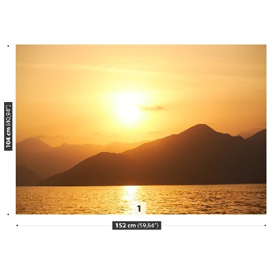 Mural de parede Montanhas do Mar