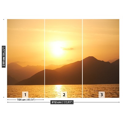 Mural de parede Montanhas do Mar