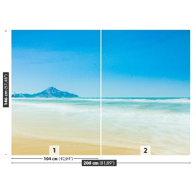 Papel de parede Céu e praia