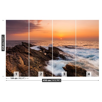 Mural de parede Costa rochosa