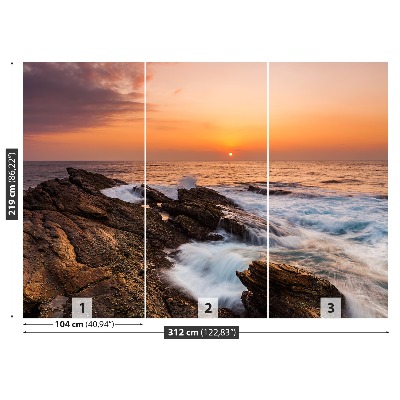 Mural de parede Costa rochosa