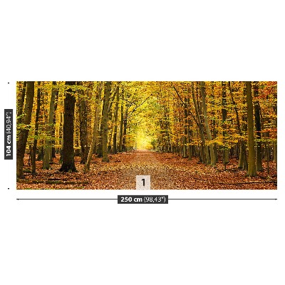 Mural de parede Beco de outono