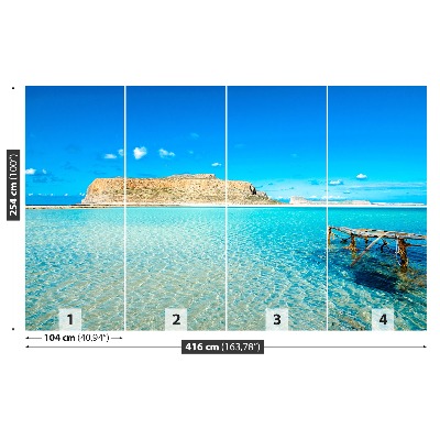 Mural de parede Lagoa Grécia