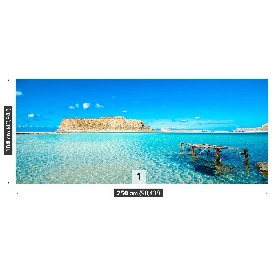 Mural de parede Lagoa Grécia