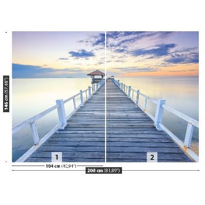 Mural de parede Pier Sea