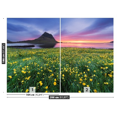 Mural de parede Flores amarelas