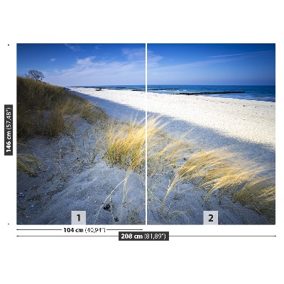 Papel de parede Praia do mar