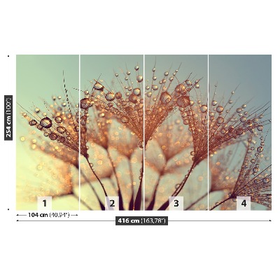 Mural de parede Dente-de-leão Rosa