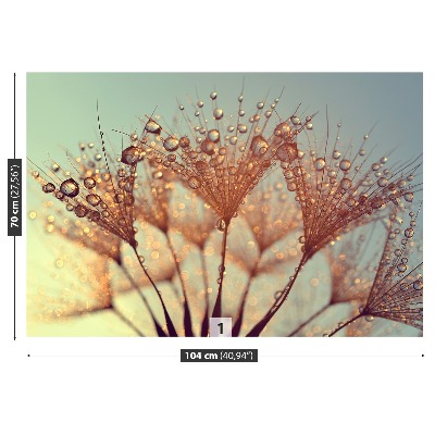 Mural de parede Dente-de-leão Rosa