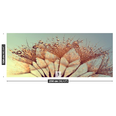 Mural de parede Dente-de-leão Rosa