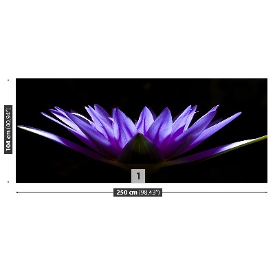 Papel de parede Lótus Roxo