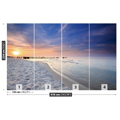 Mural de parede Pôr do sol