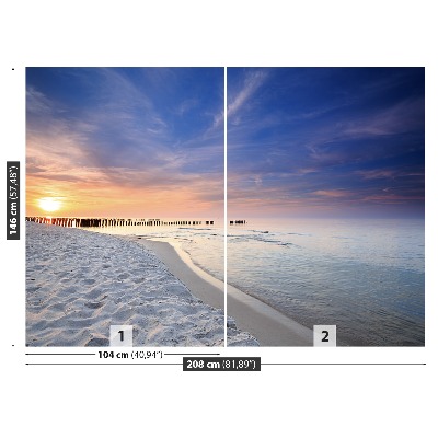 Mural de parede Pôr do sol