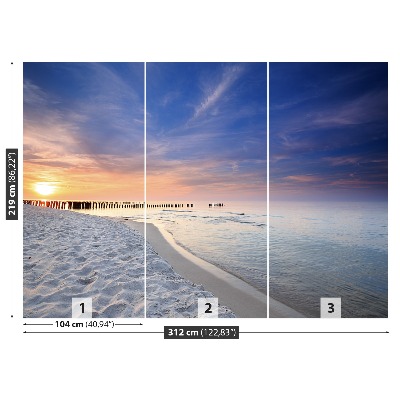 Mural de parede Pôr do sol