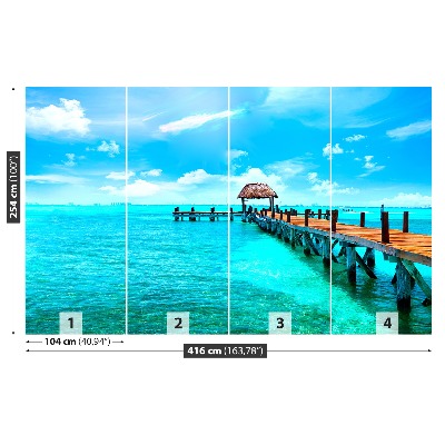 Mural de parede Ponte do Mar