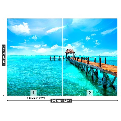 Mural de parede Ponte do Mar