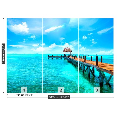 Mural de parede Ponte do Mar