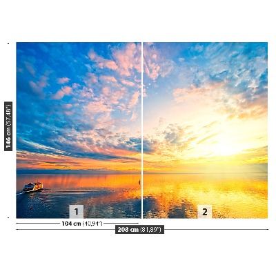 Mural de parede Pôr do sol