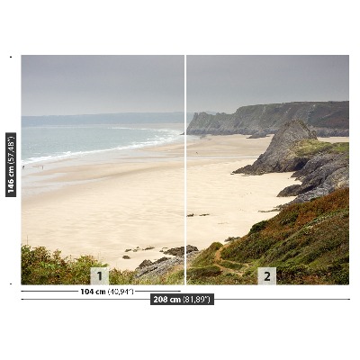 Papel de parede Penhascos de Gales