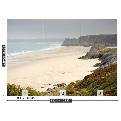 Papel de parede Penhascos de Gales