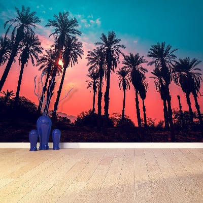 Papel de parede Palmeiras tropicais