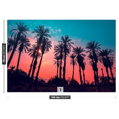 Papel de parede Palmeiras tropicais