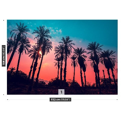 Papel de parede Palmeiras tropicais