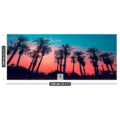 Papel de parede Palmeiras tropicais