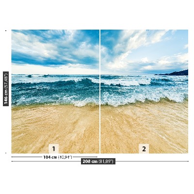 Papel de parede Ondas do mar