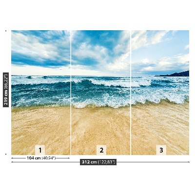 Papel de parede Ondas do mar