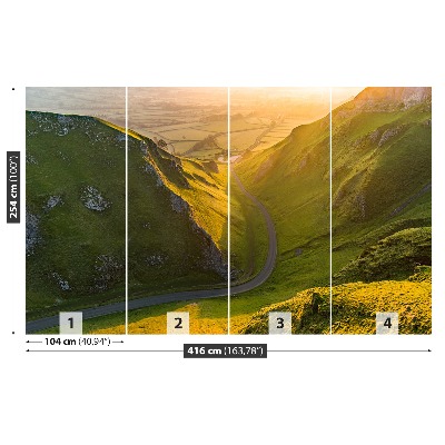 Papel de parede Estrada rural