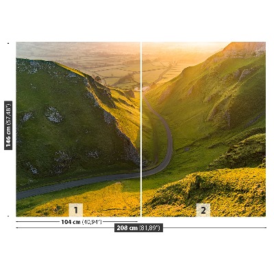 Papel de parede Estrada rural