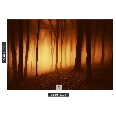 Mural de parede Floresta assustadora