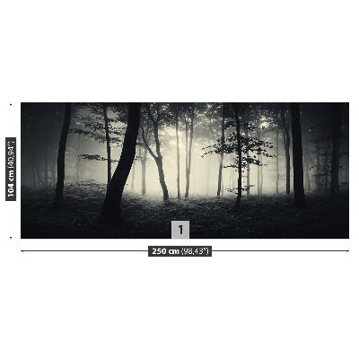 Papel de parede Floresta enevoada