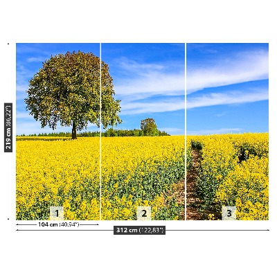 Mural de parede Flores amarelas