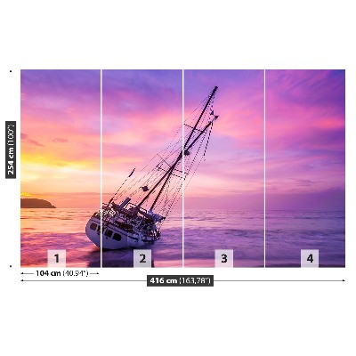 Mural de parede Praia de Lodz