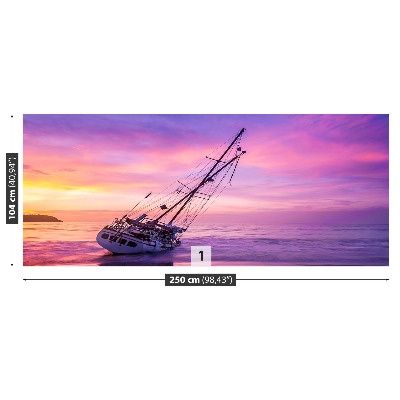 Mural de parede Praia de Lodz