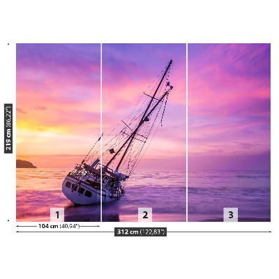 Mural de parede Praia de Lodz